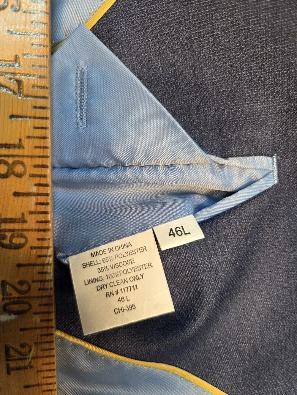 Vintage Blue Button Down Jacket